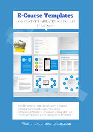 E Course Powerpoint Templates For Online Course Designers