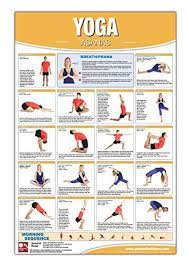 yoga poster yoga chart asana chart