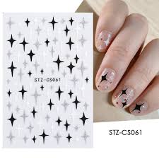 1pcs paintings maiden nail stickers