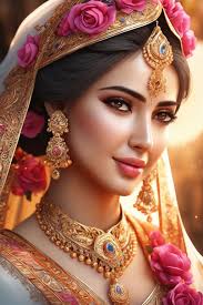 realistic ultra hd image of dulhan