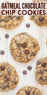Drop mixture by tablespoonfuls onto prepared baking sheets. The Best Oatmeal Chocolate Chip Cookies Averie Cooks