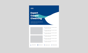 carpet cleaning flyer template design