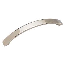 polished nickel kitchen cabinet pull handle