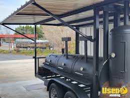 2021 custom bbq pit smoker trailer with