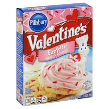 Net wt 11 oz (311g). Pillsbury Funfetti Valentine S Sugar Cookie Mix With Candy Bits Shop Baking Mixes At H E B