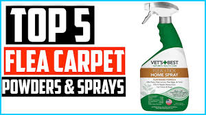 top 5 best flea carpet powders sprays