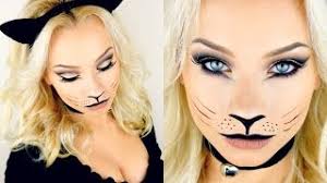 halloween kitty cat makeup tutorial