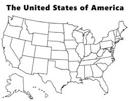 Printable United States Maps Outline And Capitals Map Of The United