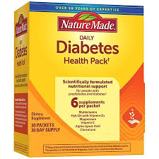 nature made daily diabetes health pack