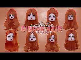 aesthetic ginger hair for bloxburg