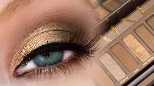 golden brown smokey eye ud