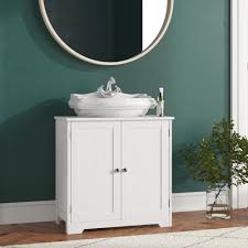 Get all of your bathroom supplies organized and stored with a new bathroom cabinet. Bathroom Cabinets Shelving Wayfair Co Uk