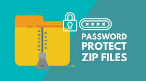 pword protected zip file in linux
