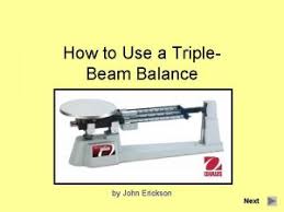 spring scale triple beam balance barometer