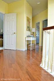 hardwood floor hallway makeover