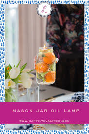 Mason Jar Oil Lamp Happily Eva After