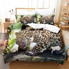 Animal Leopard Bedding Set Cheetah