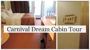 carnival dream balcony cabin 9447