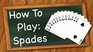 how to play spades game rules with video
