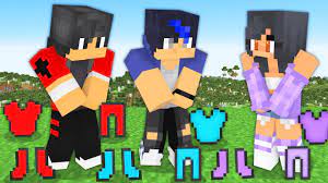 Aphmau, Ein and Aaron Took Off Their Clothes Prank - Parody Story in  Minecraft! - YouTube