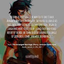 the arranged marriage percy jackson