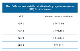 comment calculer le montant de l apa