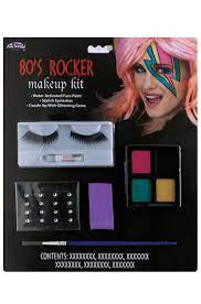 80s rocker makeup kit purecostumes com