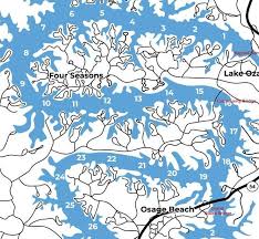 lake of the ozarks mile marker map