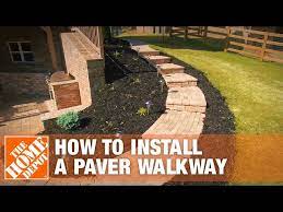 How To Install A Paver Walkway The