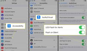 flash light notifications on your phone