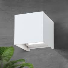 cube shaped led outdoor wall light cube