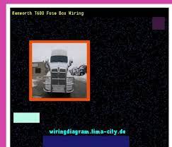 Interconnecting wire routes may be shown approximately, where particular. Kenworth T600 Fuse Box Wiring Wiring Diagram 174728 Amazing Wiring Diagram Collection Fuse Panel Kenworth Fuse Box