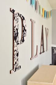 Easy Diy Fabric Covered Wooden Letters