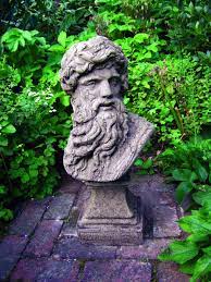 hercules bust garden statue free uk