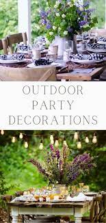 8 Charming Outdoor Party Decoration Ideas