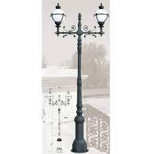 Antique Aluminum Alloy Lamp Post