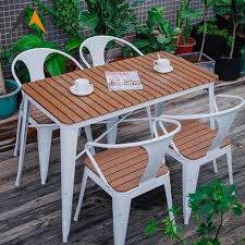 Outdoor Dining Table And Chairs For Hotel