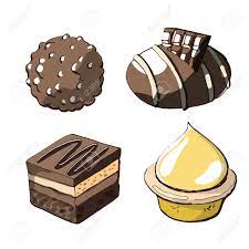 Hand Drawn Sketch With French Dessert Petit Fours Royalty Free SVG,  Cliparts, Vectors, and Stock Illustration. Image 117036211.