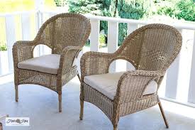 Grain Sack Fabric Chair Cushions