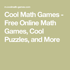 Free printables let students sharpen their math skills by solving simple problems in an engaging learning game called i have, who has? the right worksheets can make learning math fun for young students. Cool Math Games Free Online Math Games Cool Puzzles And More Free Online Math Games Online Math Games Fun Math