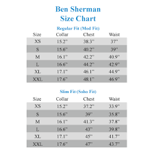 Ben Sherman Sizing Chart Great Restaurants In Albuquerque