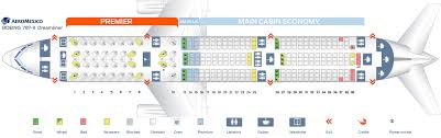 Seat Map Boeing 787 9 Dreamliner Aeromexico Best Seats In