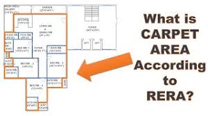 what is carpet area according to rera