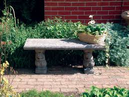 Hayworth Stone Garden Bench