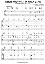 Print instantly, or sync to our free pc, web and mobile apps. When You Wish Upon A Star Sheet Music Pinocchio Sheetmusic Free Com