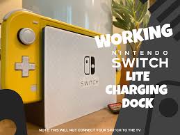 working nintendo switch lite charging