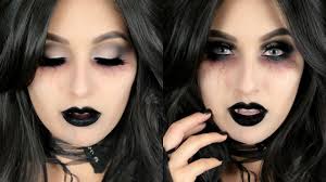 female vire makeup to add dark drama