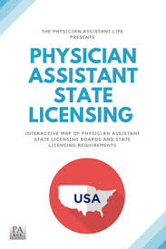 physician istant state licensing