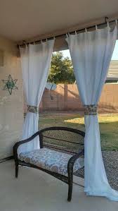 Outdoor Curtains With Matching Cushion