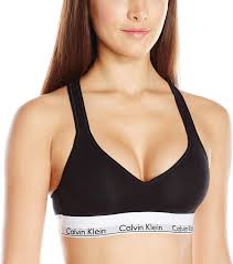 Calvin Klein Womens Modern Cotton Lightly Lined Bralette